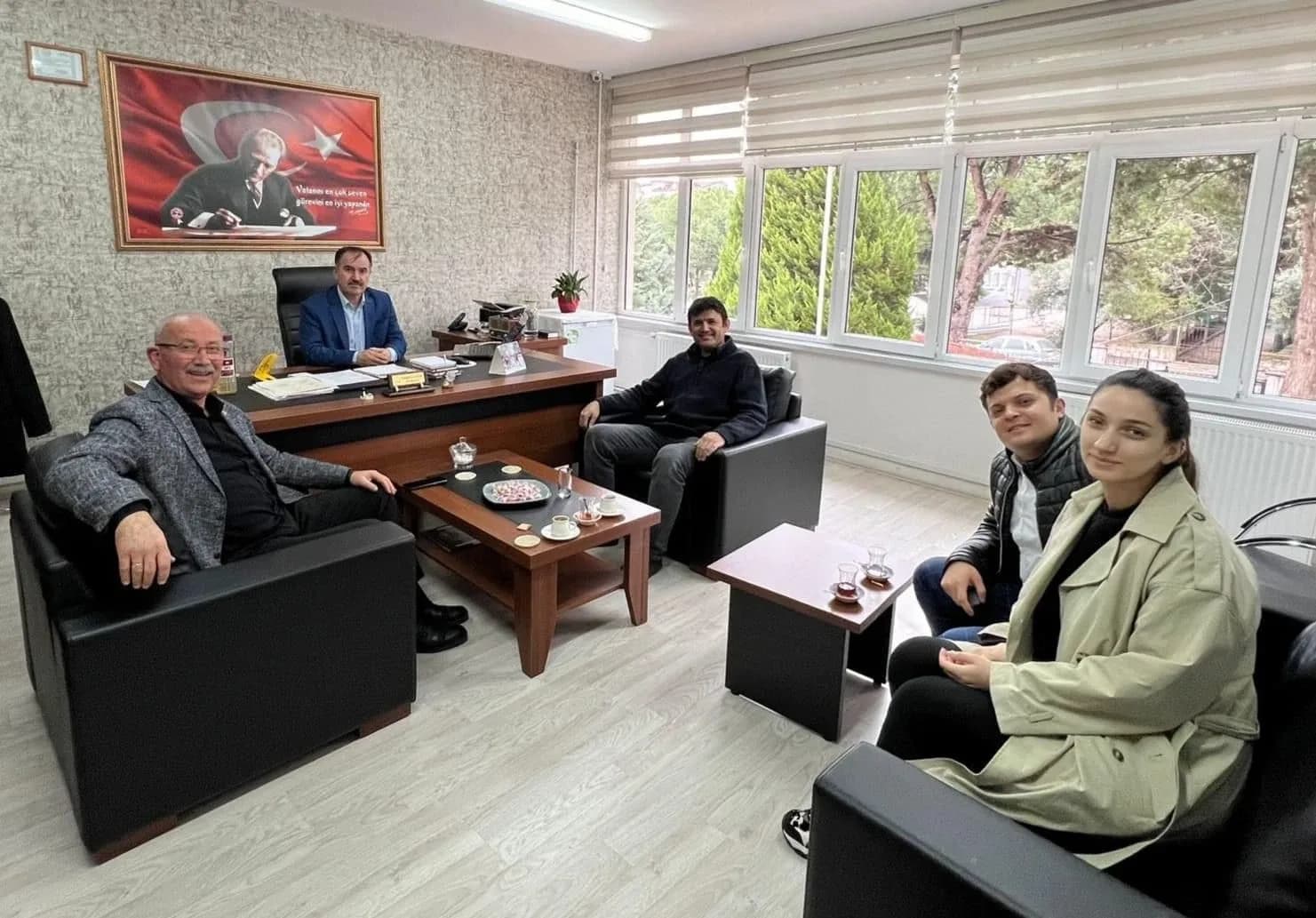 Baskı Dünya Ersin Taşkıran Ofisinde Ziyaret