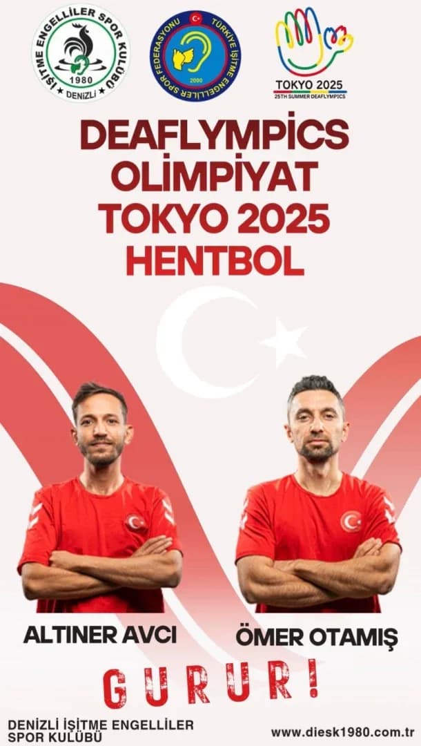 Tokyo'da gerçekleşen Deaflympics Olimpiyatlarında