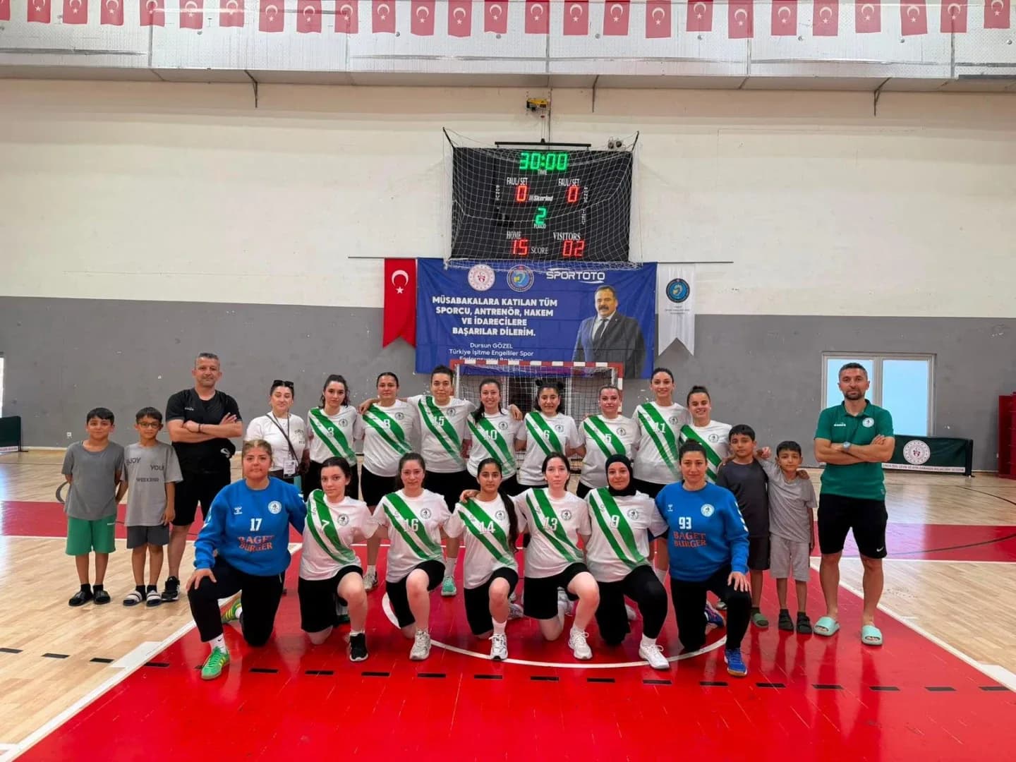 Türkiye İşitme Engelliler Hentbol Şampiyonasında Üçüncü Olduk