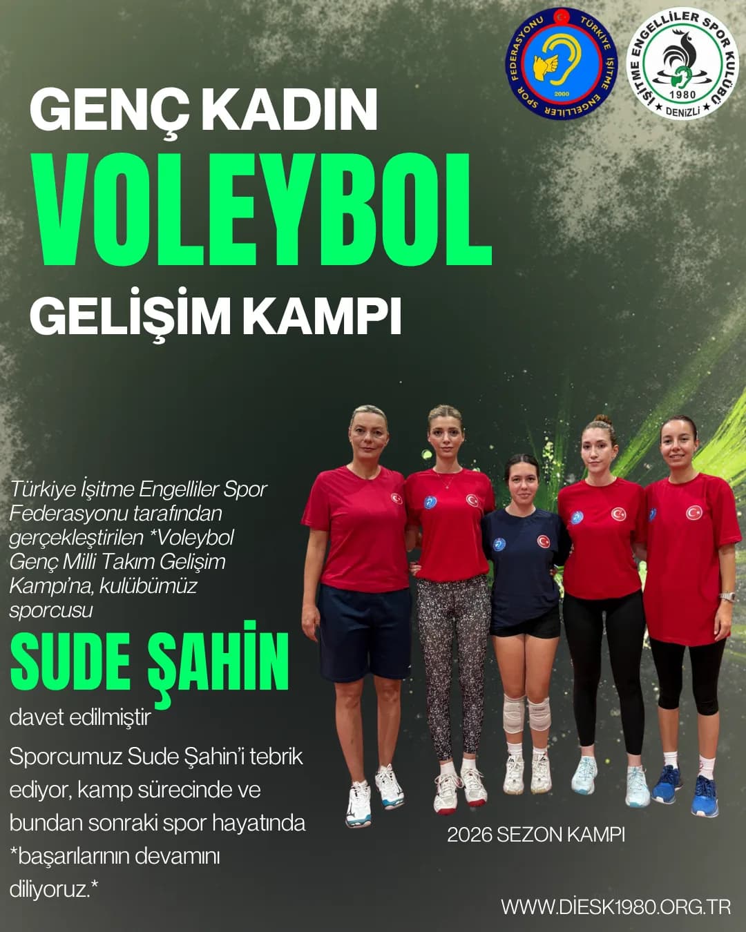 *Genç Milli Takım Gelişim Kampı*